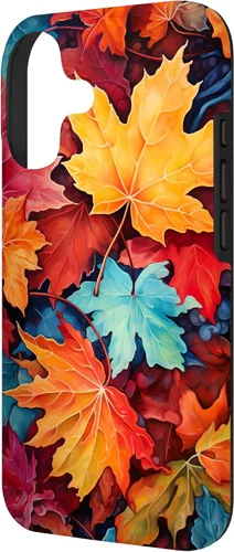 Vista 2 de Autumn Foliage Fall Leaves Case for iPhone 17