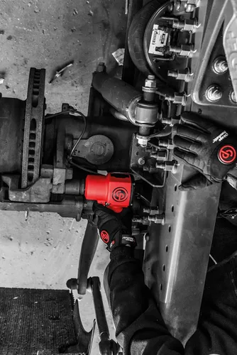 Vista 6 de Chicago Pneumatic CP7762 Llave de impacto neumática, 3/4 pulgadas, rojo, metal