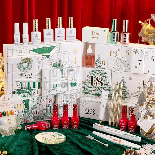 Vista 12 de Beetles - Kit de esmalte de uñas de gel para uñas del 4 de julio con luz UV, 6 colores, rojo, blanco, azul, juego de regalo de uñas para el Día