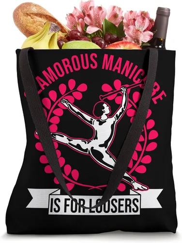 Vista 4 de Baton Twirler Design For Majorette Dance Tote Bag