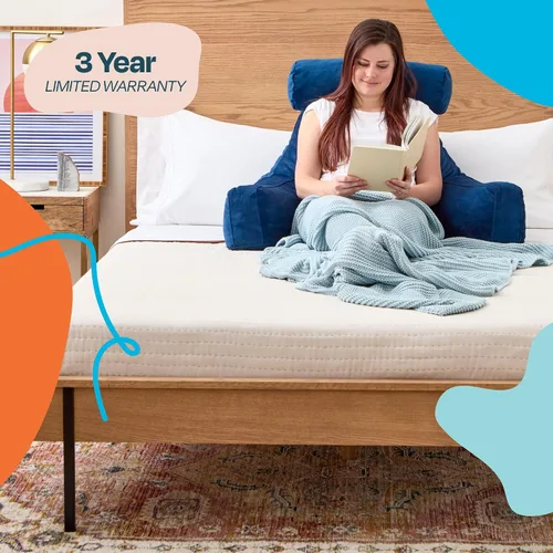 Vista 5 de Linenspa XL Almohada de lectura con brazos y soporte para el cuello