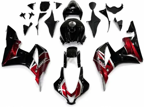 Vista 20 de Nuevo carenado blanco perla apto para Honda 2007 2008 CBR600RR inyección ABS plásticos nuevo carrocería 07 08 d. Perla blanca