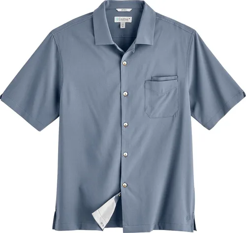 Vista 5 de Coolibar UPF 50+ Safari Camp Camisa para hombre, protección solar