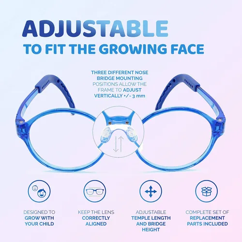 Vista 3 de Tempo Gafas ajustables para niños - Gafas graduadas para niños - 2004