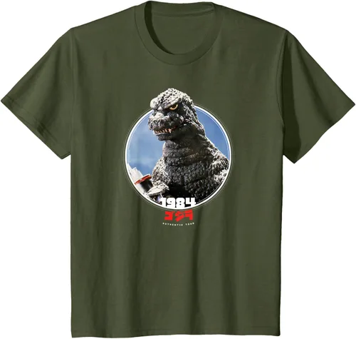Vista 15 de Godzilla 1984 El regreso de Godzilla Icons of Toho - Camiseta pequeña Negro