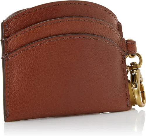 Vista 2 de Fossil Cartera de cuero Polly para mujer con clip
