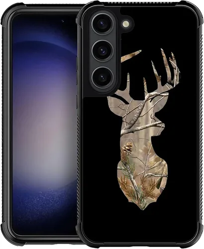 Vista 35 de Funda compatible con Samsung Galaxy S23, diseño de elefantes africanos, diseño increíble a prueba de golpes, antiarañazos, carcasa trasera