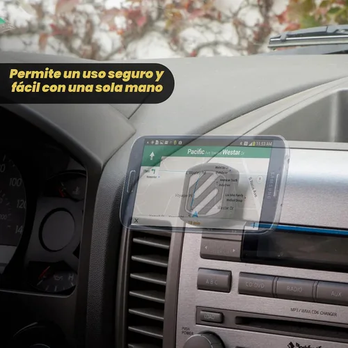Vista 4 de Scosche MAGFMB MagicMount - Soporte magnético para teléfono celular en el automóvil - Montura magnética fuerte para iPhone/Android - Soporte