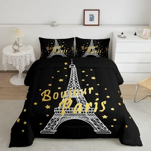 Vista 45 de Erosebridal Juego de ropa de cama individual para niñas, juego de edredón de juegos para niños, juego de cama de juegos para niños, color naranja