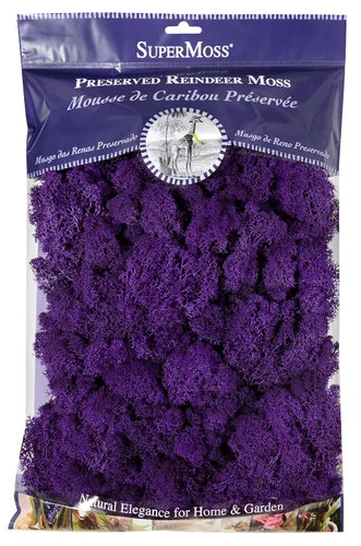 Vista 39 de SuperMoss 21786 Musgo de Reno Preservado Negro, Aprox. 3 lb Estuche a Granel