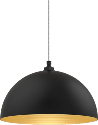 Vista 66 de Steel Lighting Co. Melrose - Lámpara colgante Montada en el techo Cúpula redonda de 18 pulgadas Estilo moderno contemporáneo de granja