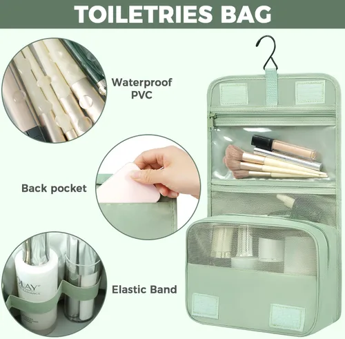 Vista 129 de BAGAIL 4 juegos/6 juegos/8 cubos de compresión para embalaje, accesorios de viaje, organizadores de embalaje expandibles (malla cuadrada, 06-beige)