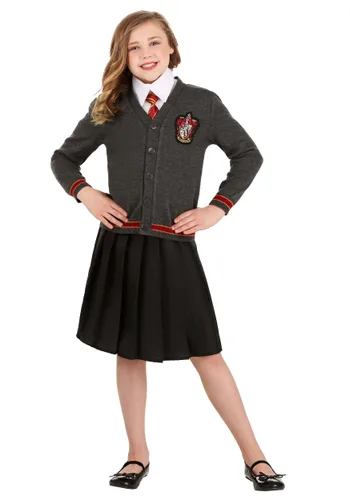 Vista 5 de Disfraz Deluxe de Hermione Granger para Niños de Harry Potter Multicolor