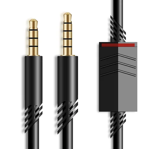 Vista 10 de Cable de repuesto para Astro A40TR con función de silencio en línea, cable de audio para juegos con función de silencio compatible con auriculares