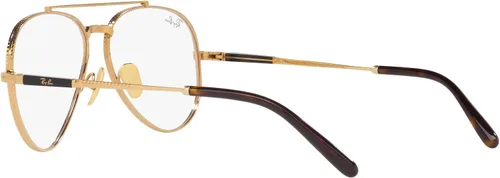 Vista 5 de Ray-Ban RX8225v Aviator Titanium Pilot - Marcos para gafas graduadas
