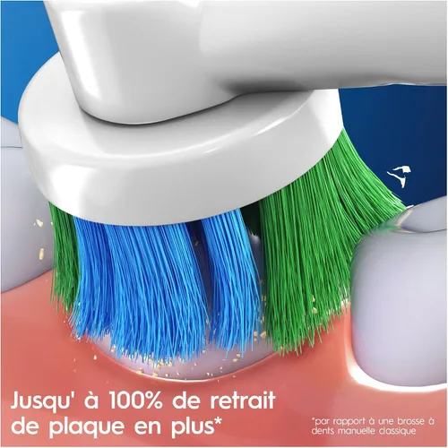 Vista 5 de Oral-B Precision Clean - Juego de 10 pinceles con tecnología Cleanmaximiser, formato especial, 10