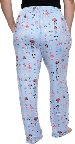 Vista 3 de Disney Pantalones de descanso para mujer, pantalones de pijama D100 con estampado completo