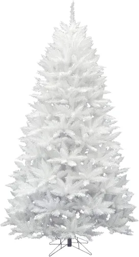 Vista 9 de Vickerman - Árbol de Navidad artificial, color blanco