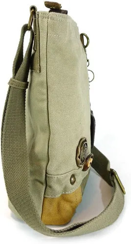 Vista 7 de Chala Bolsos bandolera de lona con llaveromonedero - (Chihuahua Puppy), Arena, Bandolera