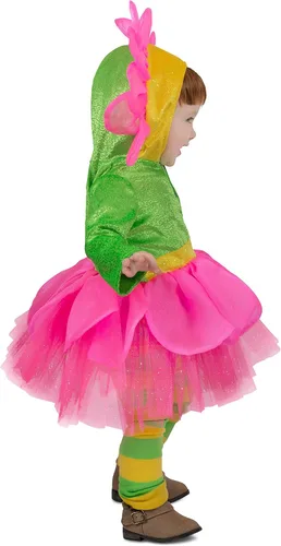 Vista 4 de Princess Paradise Disfraz infantil de flores brillantes, 12-18 meses