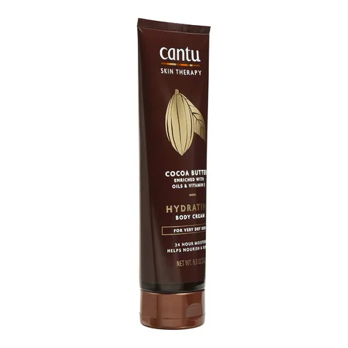 Vista 2 de Cantu Therapy Crema corporal hidratante de manteca de cacao para pieles muy secas, 8.5 onzas