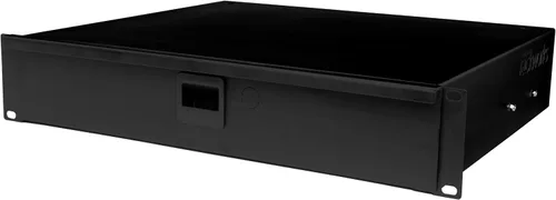 Vista 16 de Gator Rackworks - Cajón estándar de montaje en rack de 2U con interior de espuma y cerradura, 14.2 pulgadas de profundidad (GRW-DRWDF2)