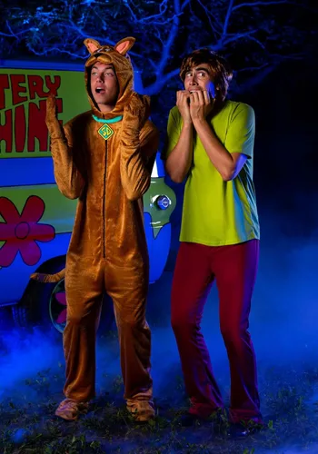 Vista 4 de Classic Scooby Doo Shaggy Costume for Men