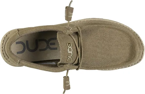 Vista 6 de Hey Dude Wally - Calzado de gamuza para hombre, Beige, 8