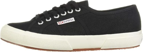Vista 8 de Superga 2750 Cotu Tenis clásicos para mujer Negro Blanco