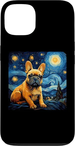 Vista 7 de Van Gogh Dog French Bulldog Case for iPhone 17