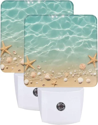 Vista 10 de Futterya Luz nocturna LED personalizada enchufable, juego personalizado de 2 lámparas de decoración con sensor automático del atardecer al amanecer