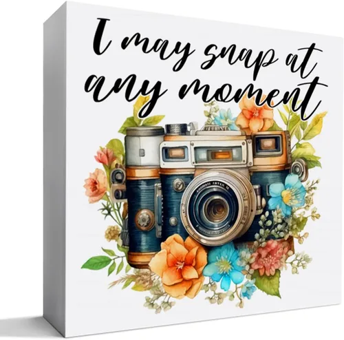Vista 6 de Regalos para amantes de la fotografía para hombres y mujeres, regalo de cumpleaños de Navidad para fotógrafos, amantes de la cámara, regalo