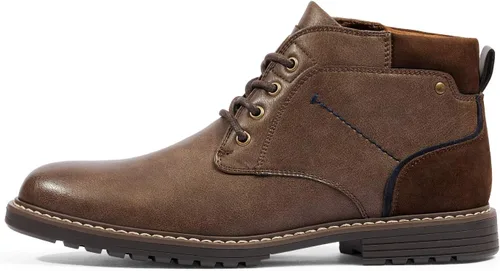Vista 3 de Bruno Marc Botas de vestir Chukka para hombre, zapatos casuales para botas para hombre