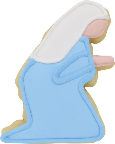 Vista 6 de R&M Juego de cortadores de galletas de Navidad – Juego de 7 piezas de cortadores de galletas de acero para hornear festivo, galletas de escena