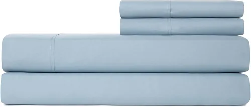 Vista 30 de Juego de sábanas tamaño individual XL de 4 piezas con 2 fundas de almohada envolventes, sábanas de microfibra suave de bolsillo profundo