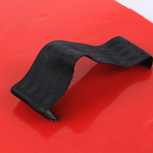 Vista 9 de Sellos de hormigón de poliuretano grande Esteras de textura de piedra Herramienta de estampado Impresión de cemento rojo (15.7 * 7.9 in)