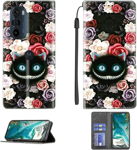 Vista 39 de jioeuinly ATT Motivate 2 - Funda compatible con ATT Motivate 2, funda con soporte abatible y cierre magnético DJS