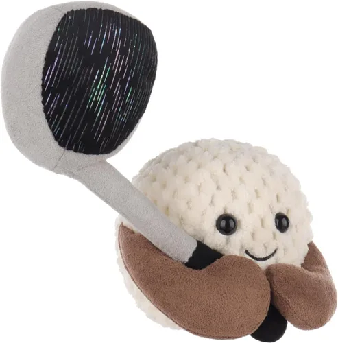Vista 4 de Albaricoque Cordero Feliz Golf Peluches Animales Suave Lindo Peluche Juguetes para Bebé 5