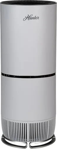 Vista 12 de Hunter Fan Company HP670 True HEPA - Purificador de aire para alergias, elimina el polvo, el humo, el moho y el polen, cubre hasta 195 pies Negro