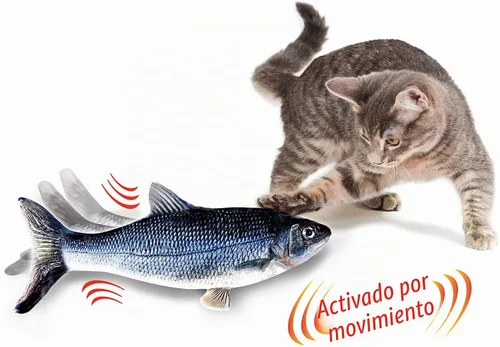 Vista 3 de Ontel - Flippity Fish - Pez de juguete para gatos