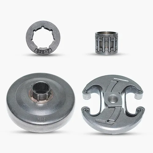 Vista 10 de . 325"-7T Spur embrague tambor aguja jaula para Husqvarna 340 345 350 351 353 EPA 445 450 445E 450E Jonsered 2145 2150 McCulloch PM5000 .325"-7