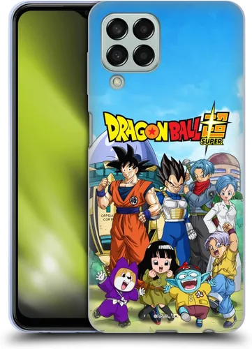 Vista 205 de Head Case Designs Funda de gel con licencia oficial de Dragon Ball Super Group Future Trunks Arc Characters [protección de grado militar] compatible