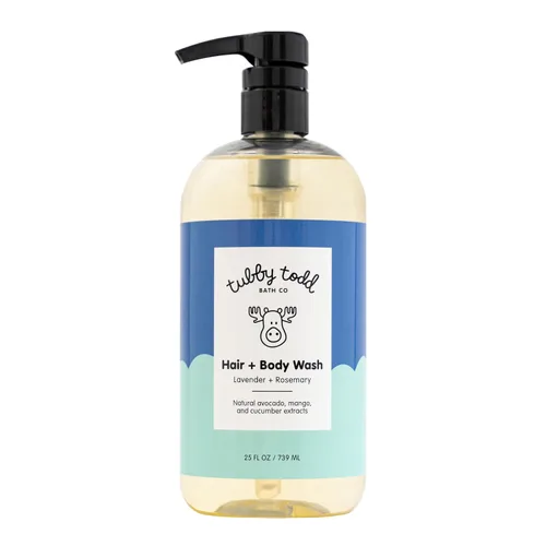 Vista 11 de Tubby Todd Jabón para el Cabello y el Cuerpo - Champú y Gel Corporal para Bebés - Lavado Suave y Natural para Recién Nacidos, Bebés y Niños Pequeños