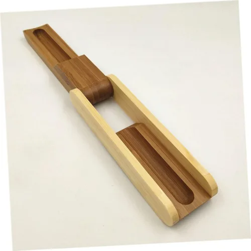 Vista 2 de NUOBESTY Estuche para bolígrafo, caja de lápices de una sola ranura para escritorio, organizador de papelería para oficina