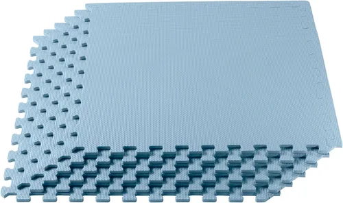 Vista 11 de We Sell Mats - Baldosas multiusos de espuma EVA con un grosor de 0.5 pulgadas, alfombrillas entrelazadas para gimnasios de interior y para el hogar