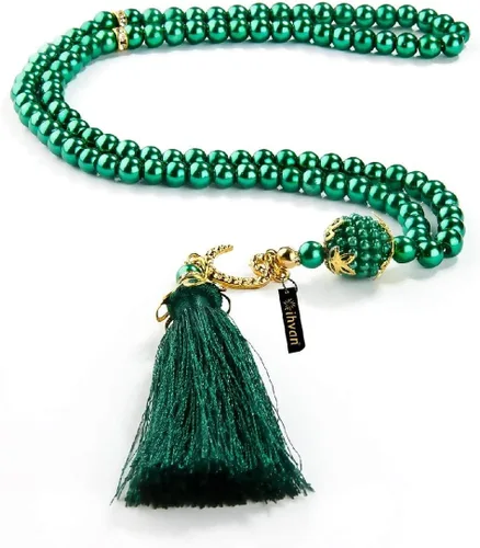 Vista 7 de ihvan online Vestidos musulmanes para mujer, vestido de oración de una pieza, alfombra de oración y cuentas, juego de regalo islámico para Eid
