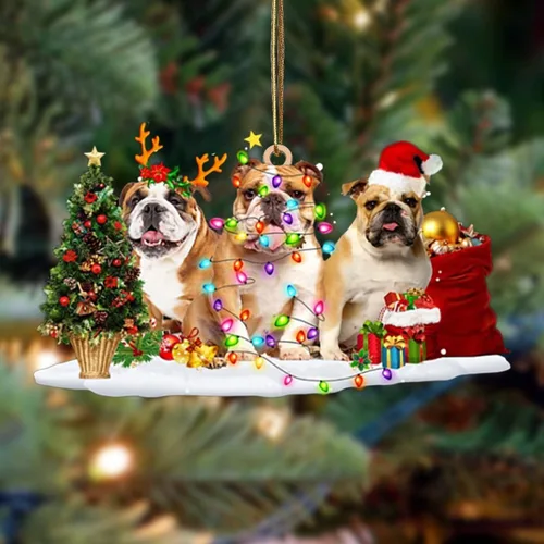 Vista 122 de Nazenti Adorno de Navidad personalizado con amigos Affenpinscher – Adorno de perro personalizado para amantes de las mascotas, acrílico plano