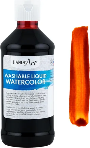 Vista 21 de Handy Art Pintura líquida lavable para acuarela, juego de 10