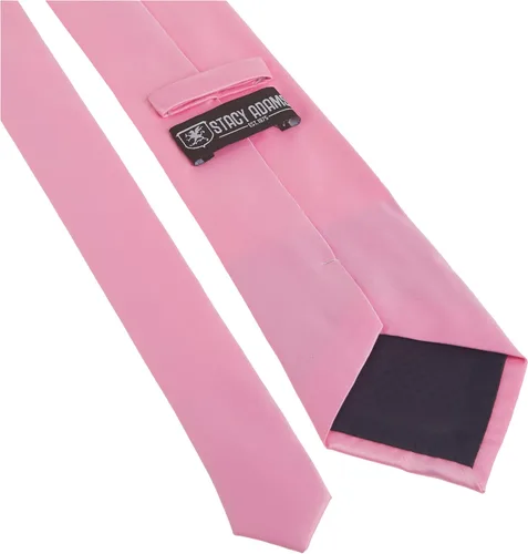 Vista 15 de Stacy Adams Conjunto de corbata sólida de satén para hombre