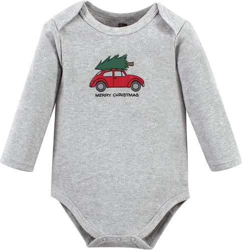 Vista 3 de Hudson Baby - Body de algodón de manga larga para bebé